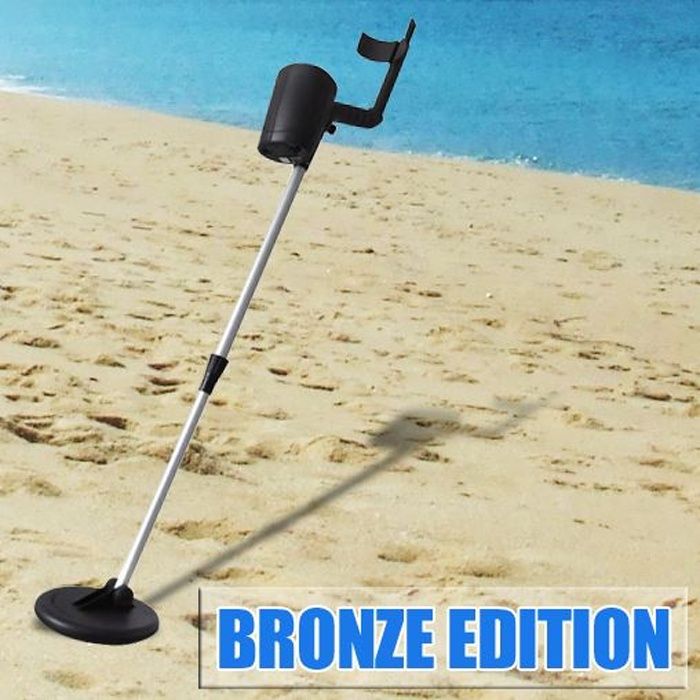 oneConcept - Détecteur de métal étanche avec discrimination (détection de métaux , or , argent, bobine de recherche 6,5cm)