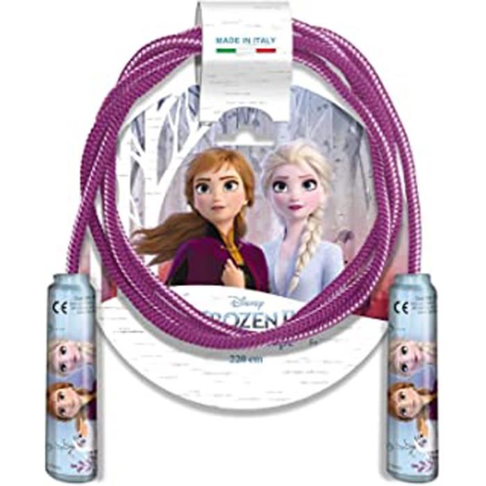 Mao45 Toys 09144 Skipping Rope Ii Corde À Sauter Pour Enfant Avec Poignées En Plastique Léger Et Résistant Bleu Clair-Violet