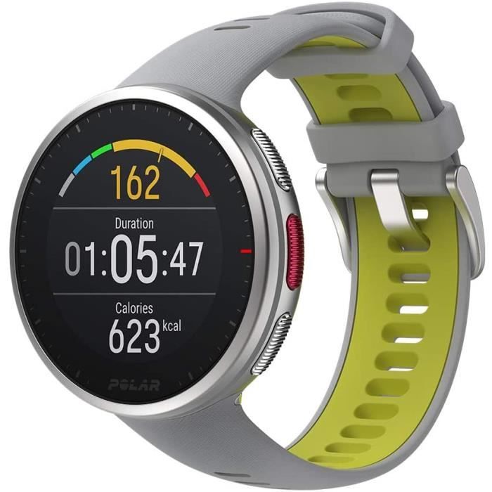 Polar Vantage V2 - GPS Montre Connectée Running et Triathlon Premium - Mesure de la Fréquence Cardiaque au poignet pour Course à pie