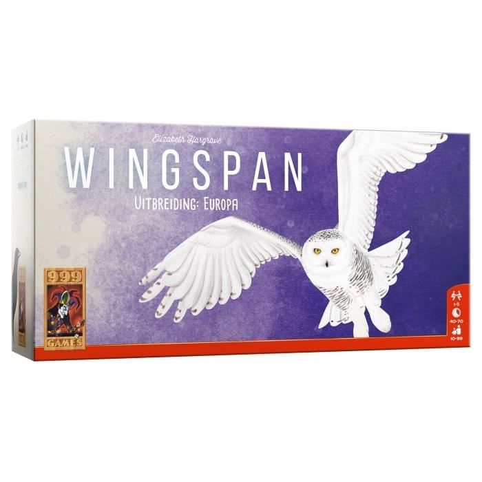 999 Games jeu de société Wingspan uitbreiding: Europa (NL)