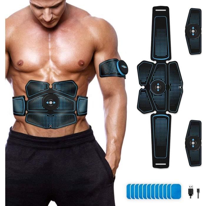 CEINTURE DE FORCE EMS Masseur Abdominal Appareils Abdominaux Electrostimulateur Musculaire EMS Abdominale Abdominal Femme App1466