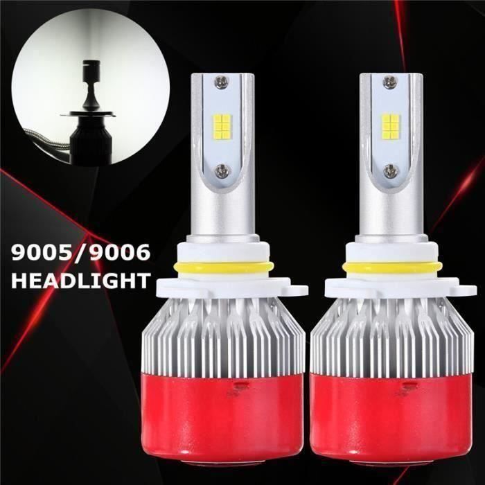 LED Ampoules 9005-9006 2x H1 H3 H4 H7 H11 9005 110W 9200LM COB DRL Kit phares Remplacer lampe blanche My18870 LIJFK23390