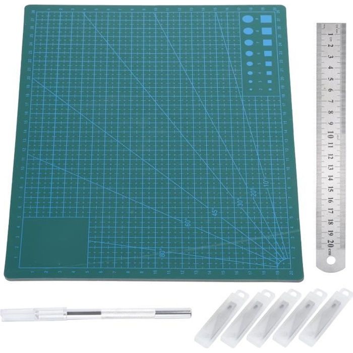 Tapis de découpe de guérison, Tapis de découpe pour la couture, Tapis de découpe pour papier découpé A4 Tapis de découpe pour