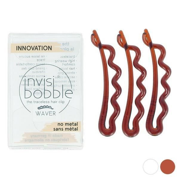 Accessoires pour les Cheveux Invisibobble Waver Invisibobble (3 Pcs) - Couleur:Marron