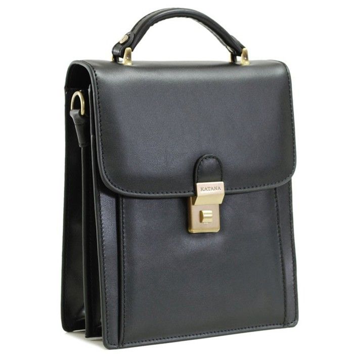 Sacoche Homme Cuir KATANA - Noir