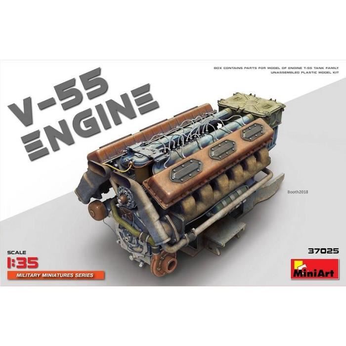 V-55 Engine - Accessoire Maquette - MiniArt