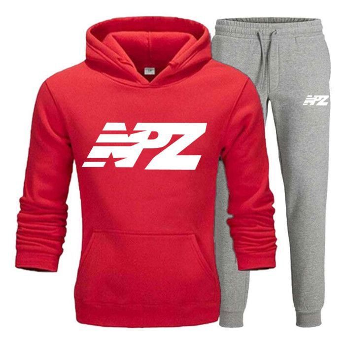 Jogging enfant Fashion NPZ rouge gr