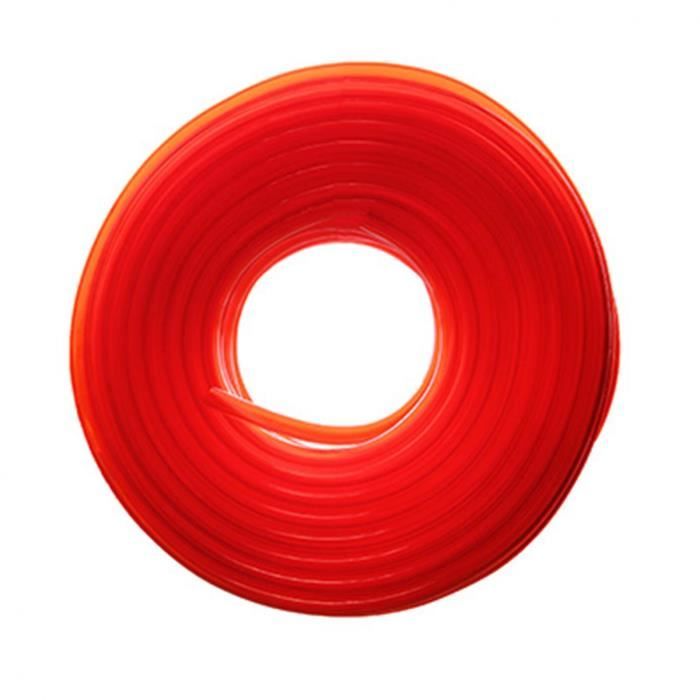 Durite essence Replay rouge transparent 5x9mm x 20m pour moto 50 à boite cyclo