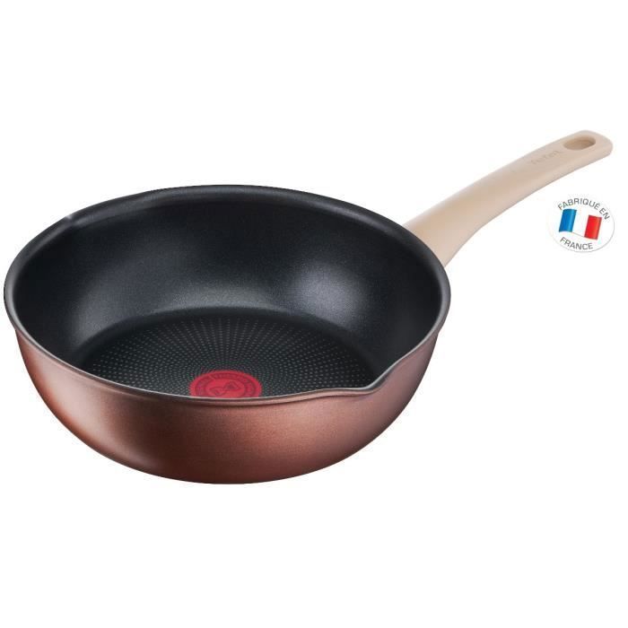 TEFAL G2540802 Poêle 26 cm ECO-RESPECT - antiadhésive - Tous feux dont inductionMarron