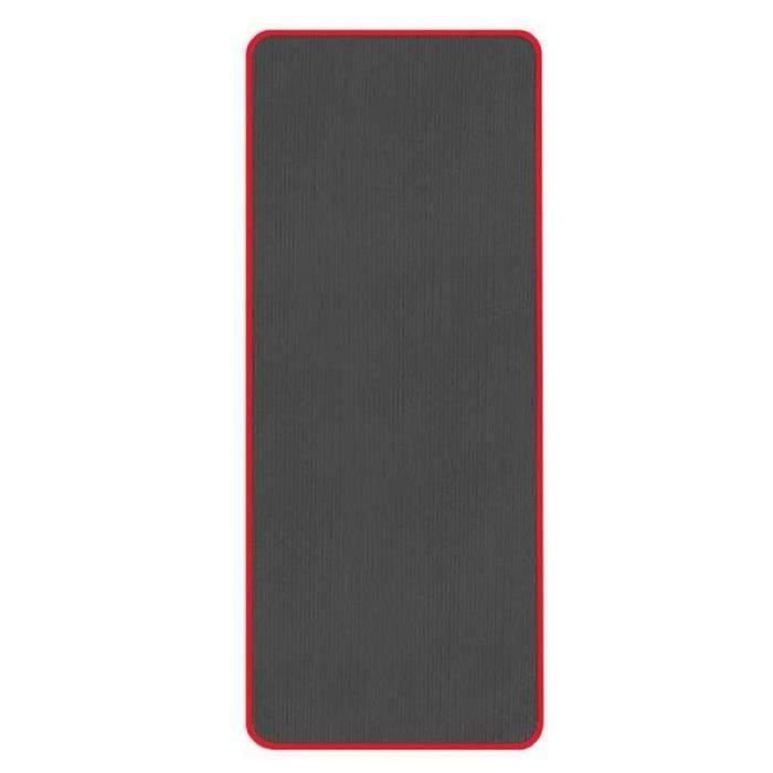 WY15265-Tapis De Yoga Anti-Dérapant Très Épais 10 Mm Tapis De Sport De Fitness Sans Goût 183 X 61 Cm Noir