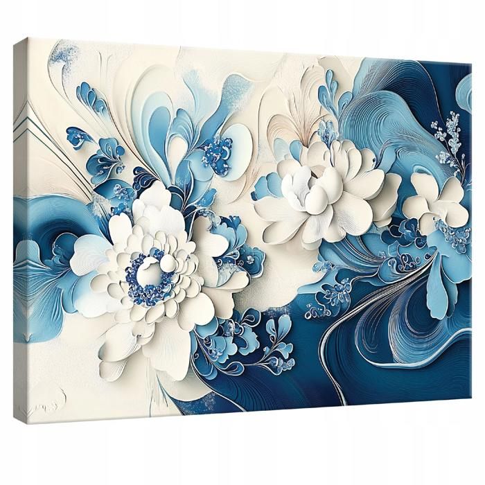 Tableau Abstrait Sur Toile XXL - Décoration Murale Moderne, Choix De Taille, Neuf