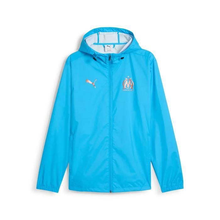 Doudoune Sans Manche Olympique De Marseille - Collection Officielle Enfant Garçon, 100% Polyester