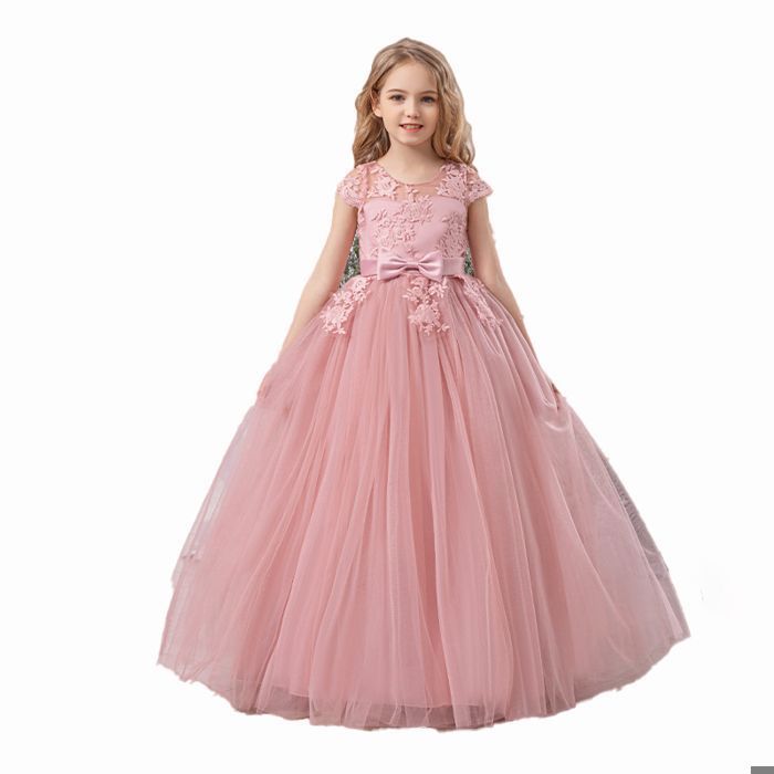 Robe De Princesse En Tulle Pour Filles Tenue De Soirée Élégante Tutu