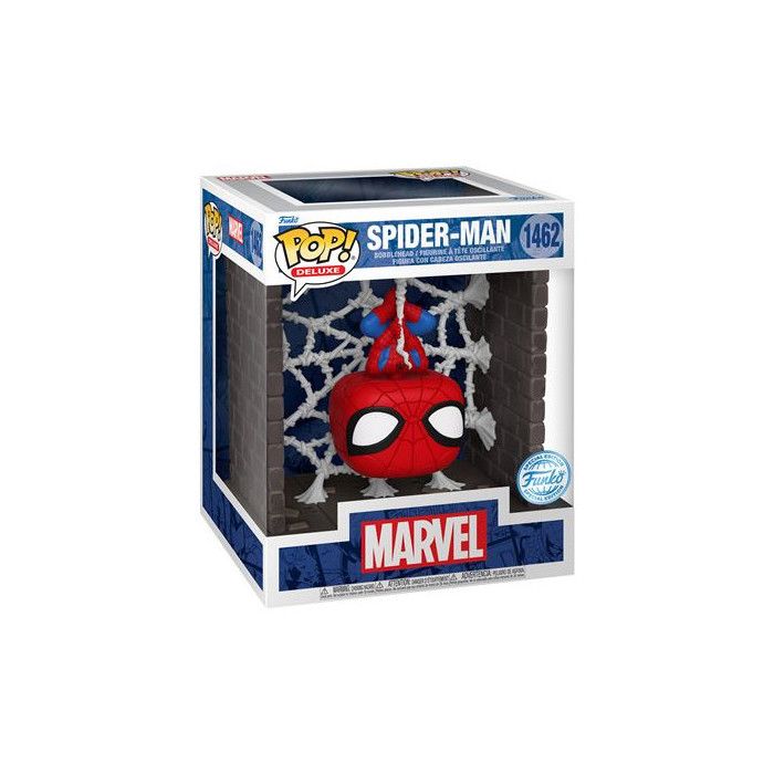 Funko Pop Deluxe Marvel Spider Man Webbed - vue 4