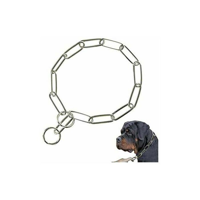 Comparer les prix de Colliers trangls Collier de Dressage pour Chien Colliers Classiques Rglable en Acier Solide Chane Collier en Chane Grosses Odipie
