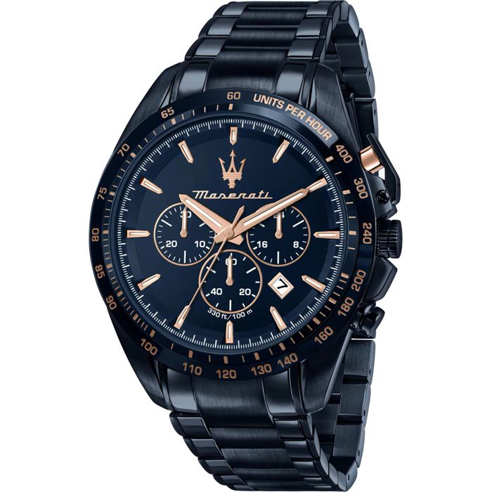 Montre - MASERATI - Traguardo - Chronographe - Étanchéité 10 ATM - 45mm