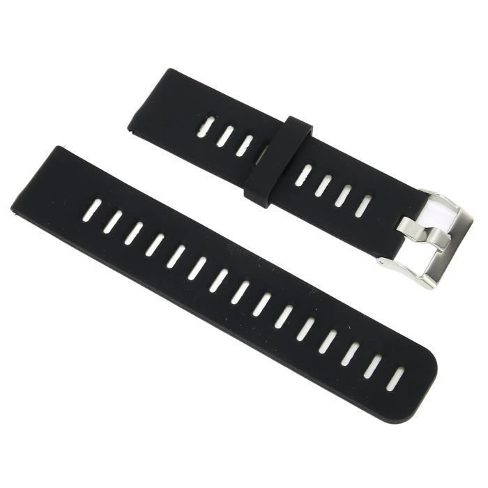 Bracelet de montre - Huawei - Silicone - 22 mm - Noir