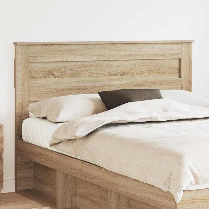 Tête De Lit En Chêne Massif 100 Cm – Design Sobre Et Robuste – Soutien Dos Pour Lecture – Pieds Stables