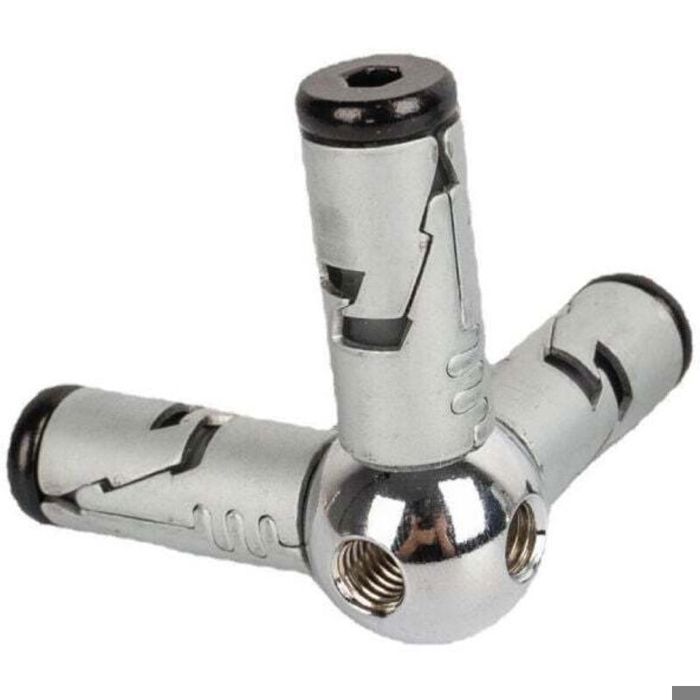 Boules de rechange pour USM Haller - ZOR® - 1x Boule - 3x Connecteurs - Acier haute qualité - 25x25x25 mm Boules de rechange pour USM Haller - ZOR® - 1x Boule - 3x Connecteurs - Acier haute qualité - 25x25x25 mm