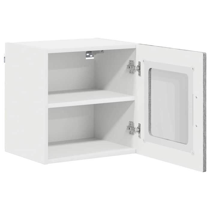 Meuble mural de cuisine 2 pcs Gris Sonoma 40 x 31 x 40 cm_2 ans garantie_53096