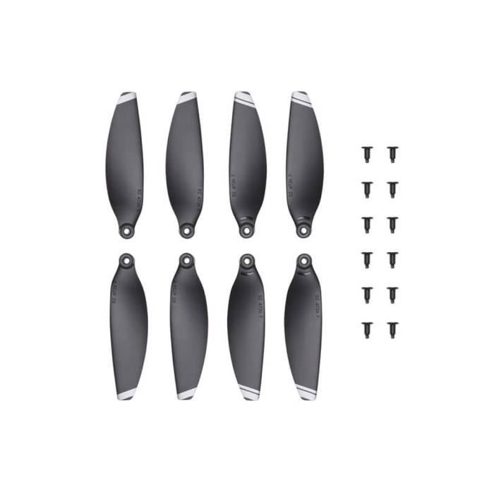 16 Hélices Pour Drone Mini 3 Pro / Mini 4 Pro - Remplacement, Faible Bruit, Couleur Orange - Avec Vis