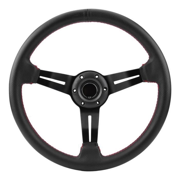 Volant De Course Universel Rose ABS 350 Mm/14 Pouces à 6 Trous Pour Modification De Voiture 85259492