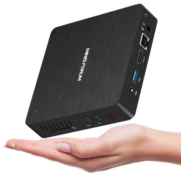 Vente Ordinateur de bureau Mini PC Intel Quad Core CPU 4 Go DDR - 64 Go eMMC Mini Ordinateur de Bureau Windows 10 Pro Port HDMI et VGA 2.4-5.8G WiFi BT4.1 USB3 pas cher Vente Ordinateur de bureau Mini PC Intel Quad Core CPU 4 Go DDR - 64 Go eMMC Mini Ordinateur de Bureau Windows 10 Pro Port HDMI et VGA 2.4-5.8G WiFi BT4.1 USB3 pas cher