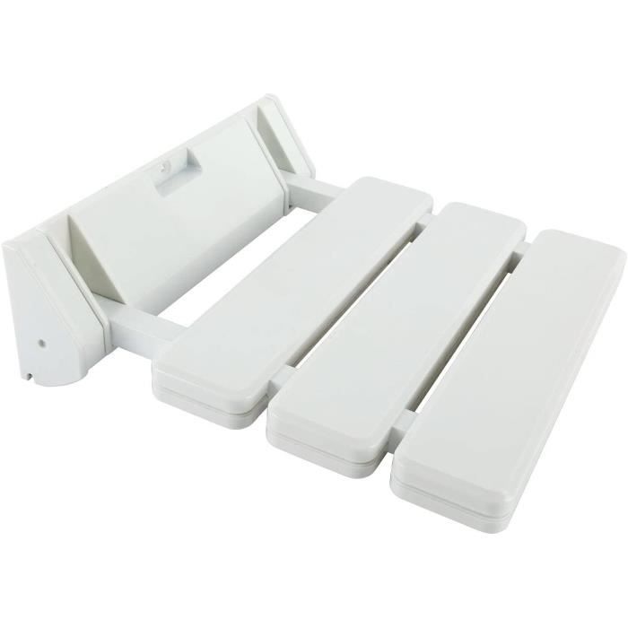 Multi Siège De Douche Rabattable En Bois Avec Support, Marron (SEDWOOD