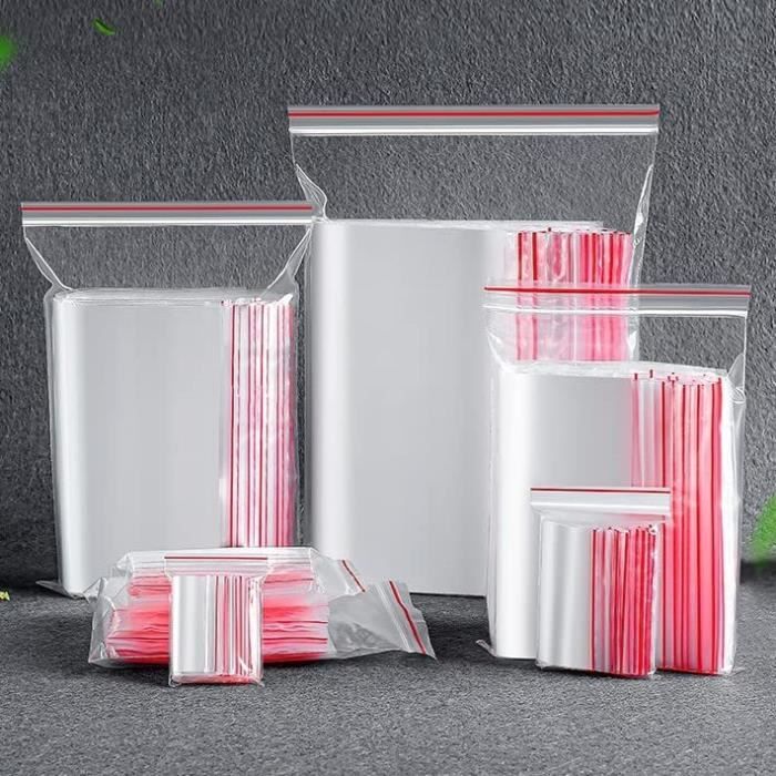 Sac Plastique Transparent 30x40 200 Piu00e8ces Transparent Sachets