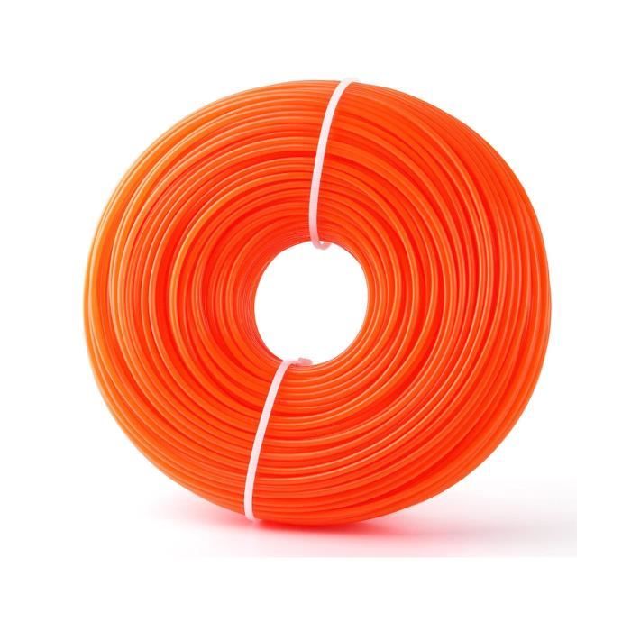 Fil De Coupe Herbe Robuste 2,4 Mm X 100 M Ligne De Debroussaillage Rond Bobine Nylon Corde Pour Debroussailleuse De Jardin 0095 328 Pieds 92001759