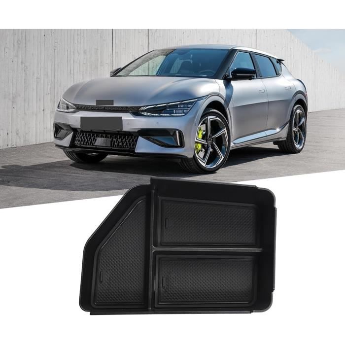 Organisateur Console Centrale MEDZUK Pour Opel Corsa F/Corsa-e 2019-2025 - Rangeur Accoudoir Noir