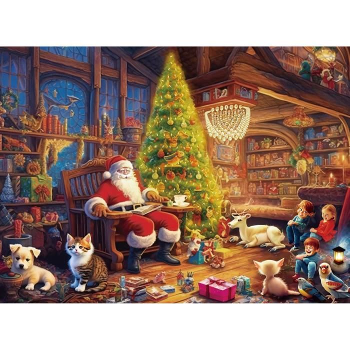 Puzzle Clementoni 1000 Pièces Peanuts - Boîte Compacte - 70x50cm - Fabriqué En Italie