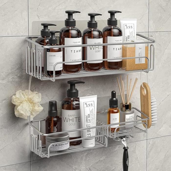 Étagère De Salle De Bain Organisateur De Rangement De Support De