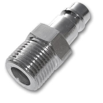 Raccord rapide air comprimé fileté mâle 1/4" GAZ (Lot de 2) - Cdiscount