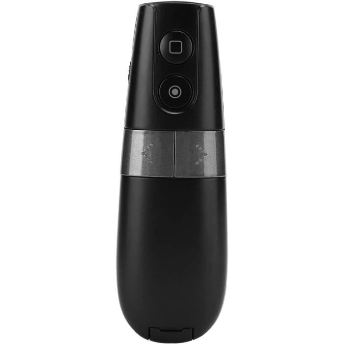 Présentateur Sans Fil SAMNISOO – Pointeur Laser Vert, Autonomie 180 Jours, Compatible PowerPoint/Keynote, Avec Lumière