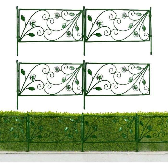 Accessoire Fairy Garden Clôture Jardin Miniature En Bois - 90cm - Décoration Féerique Flexible Décoration Jardin Féérique