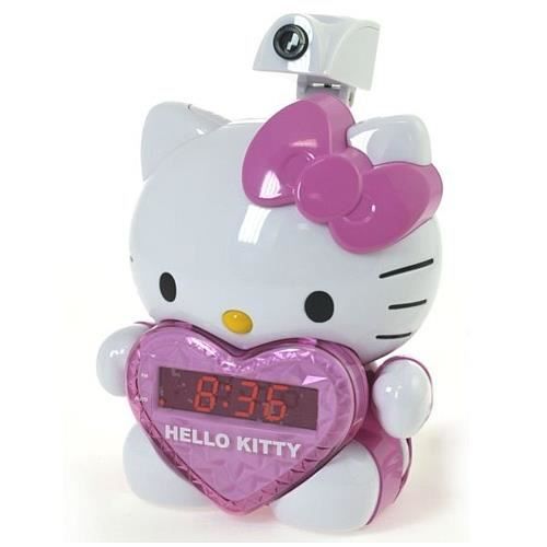Hello Kitty Radio Réveil AM/FM avec projecteur Cdiscount Jeux Jouets