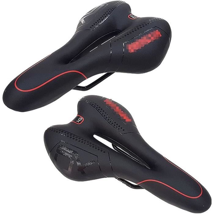 Selle De Vélo HNVNER Gel Ergonomique - Confortable Pour VTT, Vélo Route, Ville - Conception Creuse Respirante