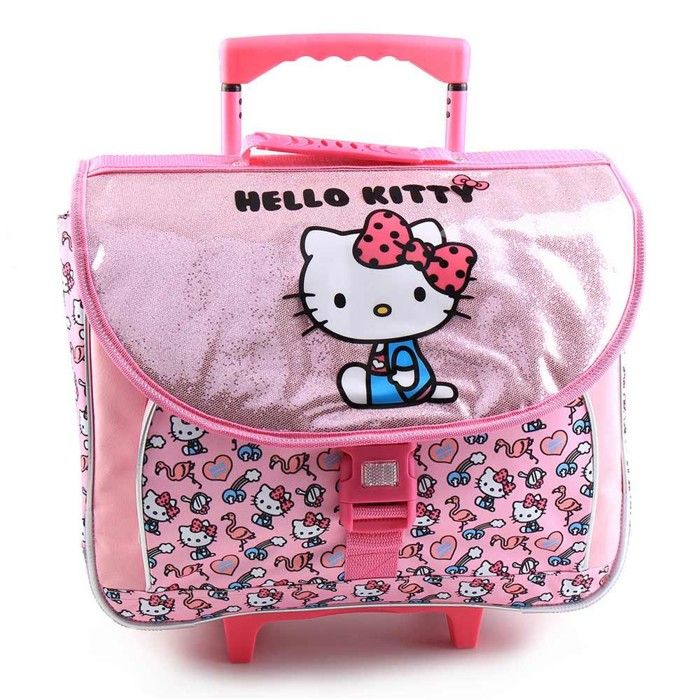 Cartable hello kitty a roulette Clearance