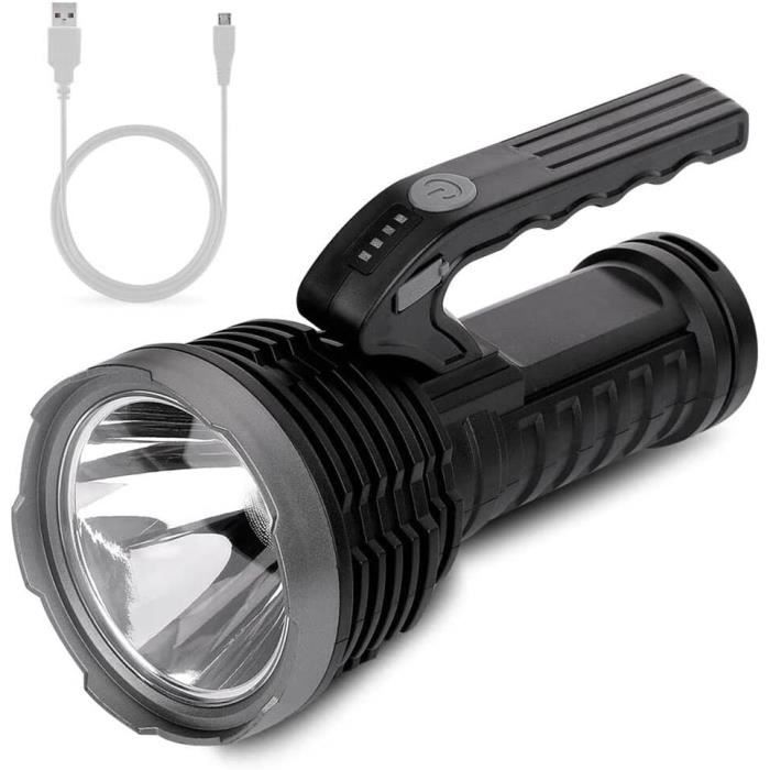 1pc Lampe de Nuit Rechargeable, Lampe de Poche LED Portable Mains
