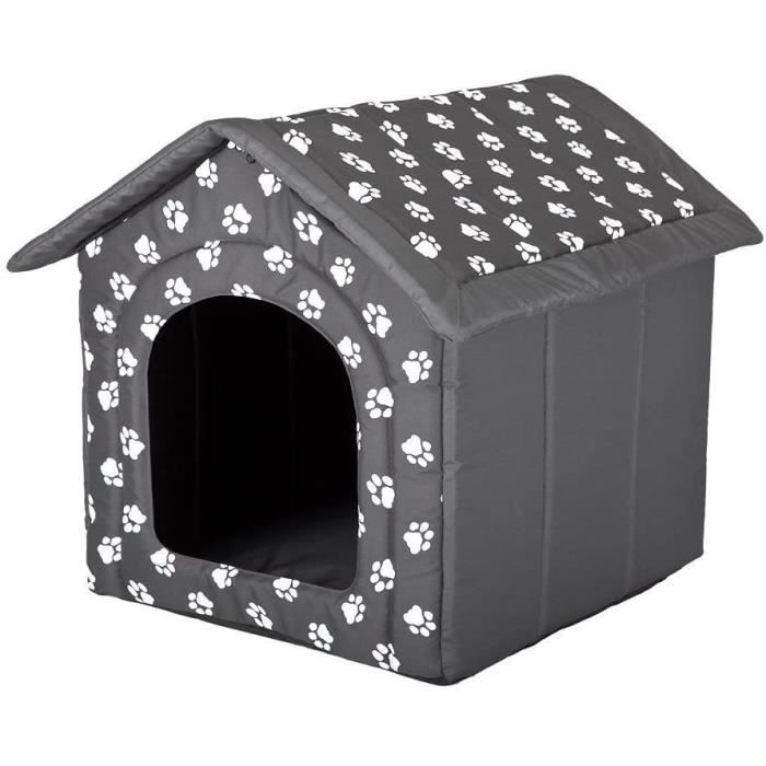 Meilleurs prix pour Hobbydog R3 BUDSWL4 Doghouse R3 Gris 52 x 46 cm avec Pattes M Gris 1 100000000001 kg