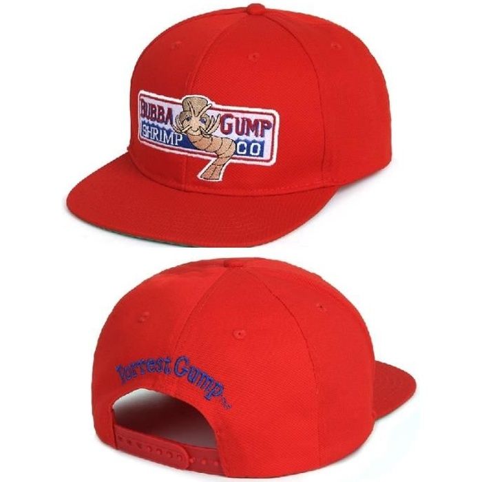 Casquette,1994 Bubba Gump crevettes CO. Casquette de Baseball pour hommes  et femmes,casquette d'été brodée - Type Snapback Cap Red - Cdiscount  Prêt-à-Porter