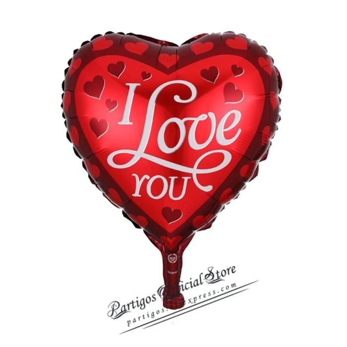 amour Europe-production ballons mariage 25 coeur-ballons multicolores