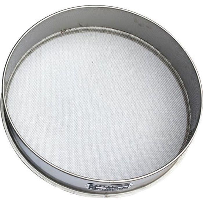 Lot De 2 Tamis Cuisine Inox 30cm & 20cm - 120 Et 80 Mailles Pour Farine, Pollen, Pâtisserie - Tamis Empilables Et Faciles à Nettoyer