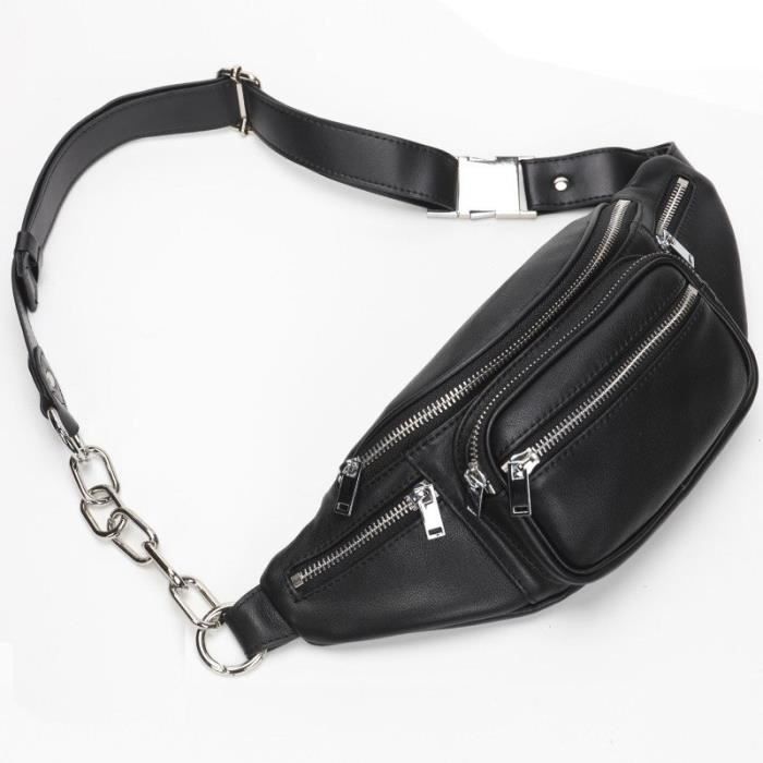Sac banane léger avec fermeture éclair pour homme et femme,ceinture de course,sac de sport Sac banane léger avec fermeture éclair pour homme et femme,ceinture de course,sac de sport