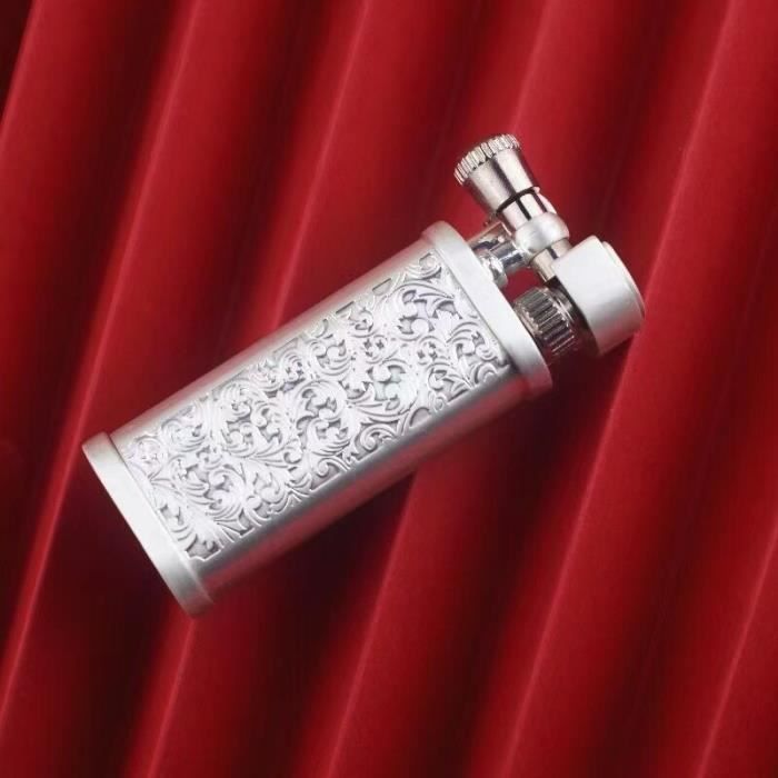 Briquets Antiques Vintage, Briquet à Essence à Bras De Levage Antique, Briquet En Cuivre Pour Cadeau Décoratif De Collection Pour Le Père De Mari (n'inclut Pas Le Kérosène),Copper