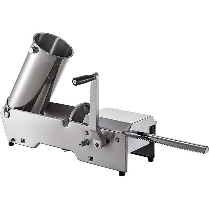 Machine à Saucisses VEVOR 10L / 5L - Remplissage Horizontal Professionnel - Acier Inoxydable