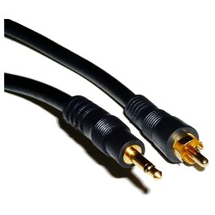 Digital Audio Cable coaxial SHR 25m (RCA M/M connecteur Cdiscount