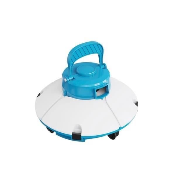 BESTWAY Robot aspirateur Frisbee - Pour piscine à fond plat - 5 x 3 m