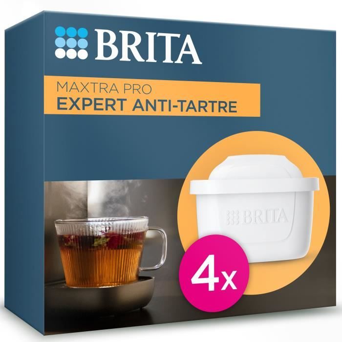 Cartouche filtrante maxtra pro expert anti tartre pack de 4